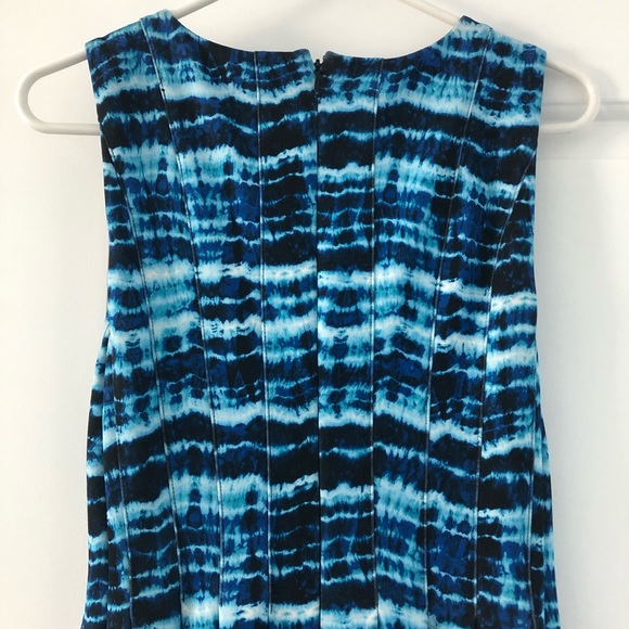 💙Calvin Klein Blue Fit and Flare Dress💙 - Picture 6 of 10